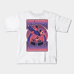 Psilocybin Researcher Purple Hill Kids T-Shirt